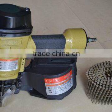 2-1/4''X.099 Screw Shank Vinyl-coated Pallet Coil Nails/Galvanized Umbrella Head Roofing Nails(factory and Export) photo-4