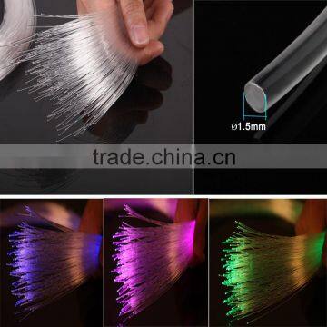 700m/roll High Quality 1.5mm PMMA Plastic End Glow Fiber Optic photo-4