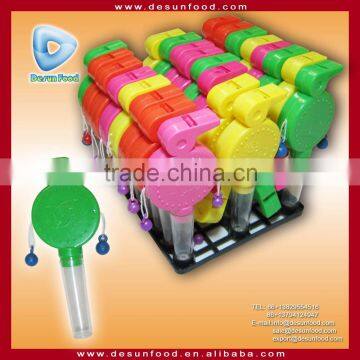 whistle rattle-drum toy candy China toy candy manufacturer