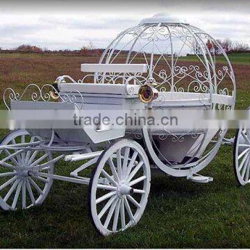 Pumpkin horse carriages