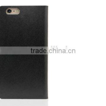 Metal Bumper Case Premium Leather Case With Card Slots For IPhone 6/6S photo-5