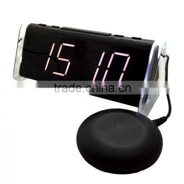 Big LED display Alarm Clock with Bed Shaker