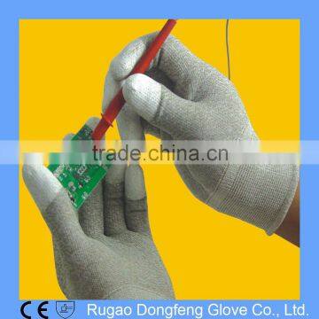 Copper Nylon Full Fingered Work General Purpose Conductive Gloves