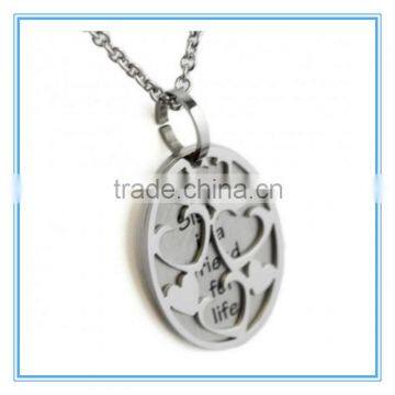 When I Count My Blessings I Count You Twice Heart Pendant photo-5