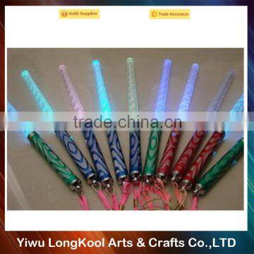 New style cheap led party wands halloween carnival fiber optic light wand