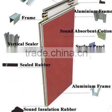 Folding Movable Partitions Wooden Wall Panel photo-4