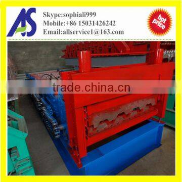 1025 aluminum floor deck roll forming machine