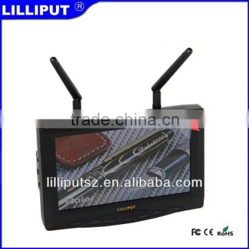 Lilliput 329/DW 5.8GHz 7 inches TFT LCD Widescreen FPV Monitor For Big Helicopter