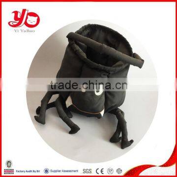 OEM Lovely black plush bag , plush bag