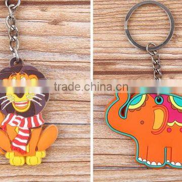 custom made rubber soft pvc keychain wholesale