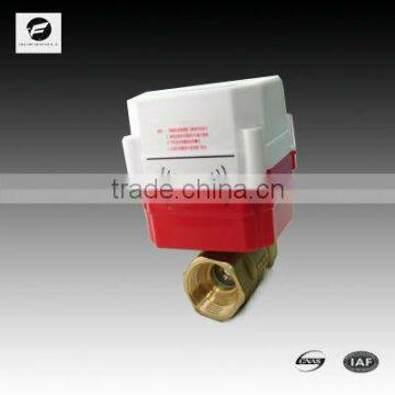 miniature electric control valve with IC card for household system