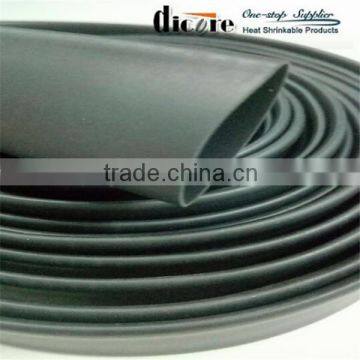 Abrasion resistant semi rigid shrinkage tube