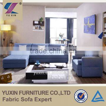 2016 blue warm and sweet European fabric sofa set furniture S699                        
                                                Quality Choice