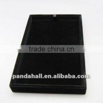 Black Velvet Necklace Jewelry Display Trays (NDIS-Q016-1)