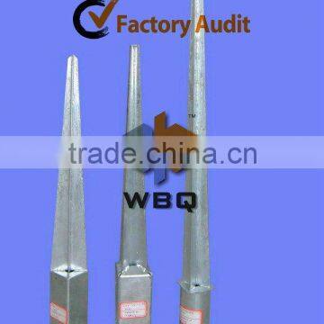 earth screw anchor for razor wire mesh ZFJ