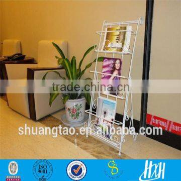 ISO new design magazine rack, newspaper stand of Guangzhou manufacturer