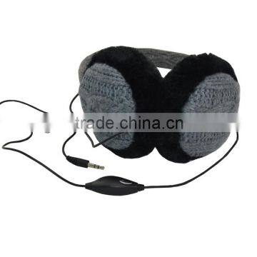 Wireless bluetooth headphone earmuff ear warmers