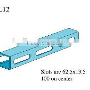 Slotted Galvanized Steel Strut channel