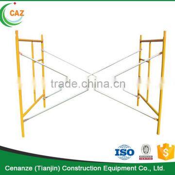 mason frame scaffolding for building construction
