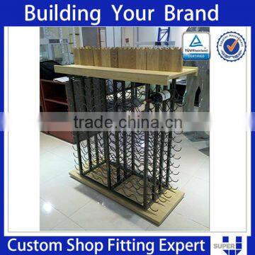 Factory Price Customized Metal Wire Bottle Display Rack For Wine Store photo-5