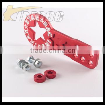 Custom Racing Car Universal Aluminum Front Rear Tow Hook Red