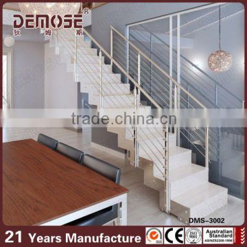 prefabricated stair metal used staircase I shape