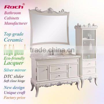 ROCH 8045 Well Sales Luxury Style Bathroom Cabinet,Plywood Cabinet,Marble Top Bathroom Cabinet