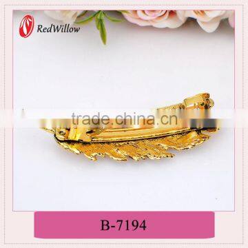 China new design popular gold women hair accessories