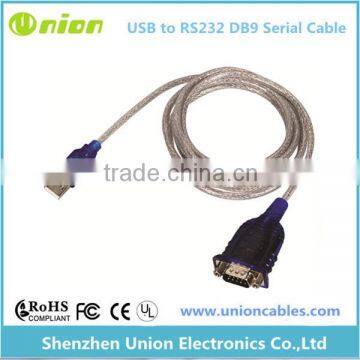 USB 2.0 to Serial RS232 DB9 9Pin Adapter Converter Cable Windows Win 7