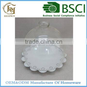 Metal Food and Cake Trays With Glass Cover photo-3