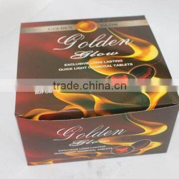 Diameter 40mm 100pc/box Quick Light Electronic Shisha Charcoal for Sale photo-2