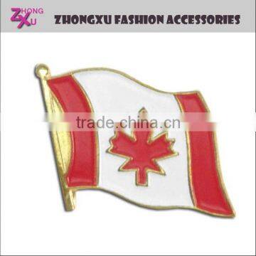 Canada Flag Lapel Pin Custom Country Flag Lapel Pin