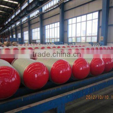 CNG cylinder, high pressure steel CNG cylinder, car spare parts, OD406mm, ISO11439