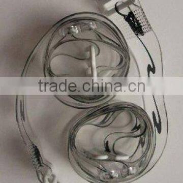 TPU clear bra strap with plastic hooks