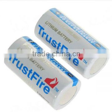 2pcs TrustFire CR123A 3.0V Lithium Battery