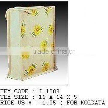 Jute grocery bag