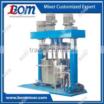 Tri Shaft Mixer can mix ,disperse ,emulsify machine