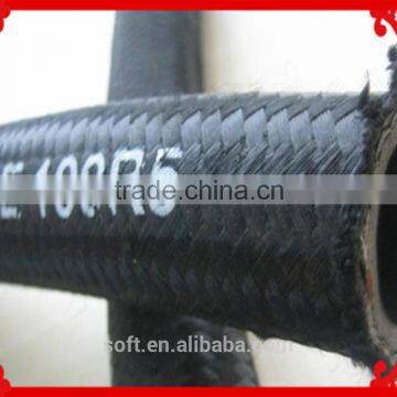 Steel Wire Braided High Pressure Rubber Hose SAE J517 TYPE 100 R5