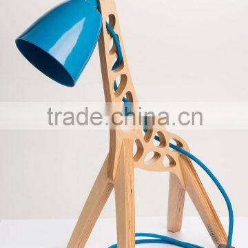 313-1 wood A beautiful desk lamp with a unique nature Giraffe mini table lamp                        
                                                Quality Choice