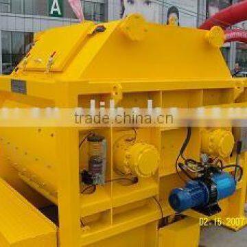 1000L twin shaft concrete mixer in concrete batching plant