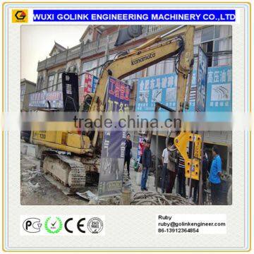 mini excavator used hydraulic hammer