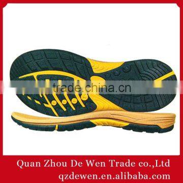 40# 45# TPR And RB Herringbone Outsole Soft Flats Non Slip Soles of Society Flats Latest Men Shoe Design