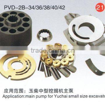 Piston pump bent pump and motor parts