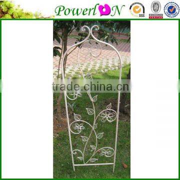 Hot Selling New Vintage Lovely Wrought Iron Trellis For Garden Decoration Patio Backyard I23M TS05 G00 X00 PL08-5082