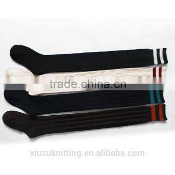 2014 College Cotton Long Socks For Girl