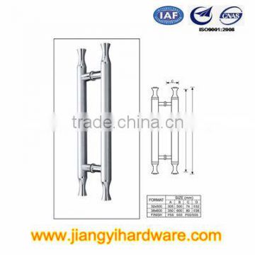 High quality glass door stainless steel handle, pull and push handle