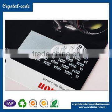 Color Security Label Void Warranty Sticker Quality Choice photo-3