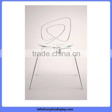 Made in china Trade Assurance clear round acrylic chair