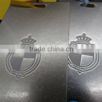 Shiny Silver Backpack Tags photo-6