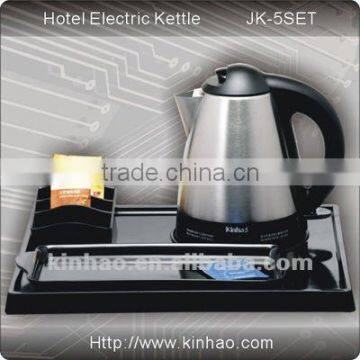 JK-5 Stainless Steel Electric Kettle with trays